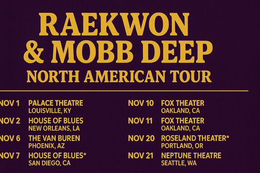 Raekwon & Mobb Deep 30th Anniversary Tour 2025 – Dates & Details
