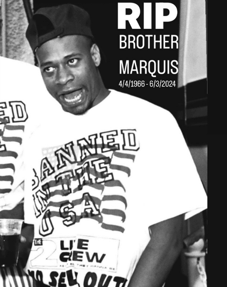 2 LIVE CREW RAPPER BROTHER MARQUIS DEAD AT 57 - OMFnG Tee's