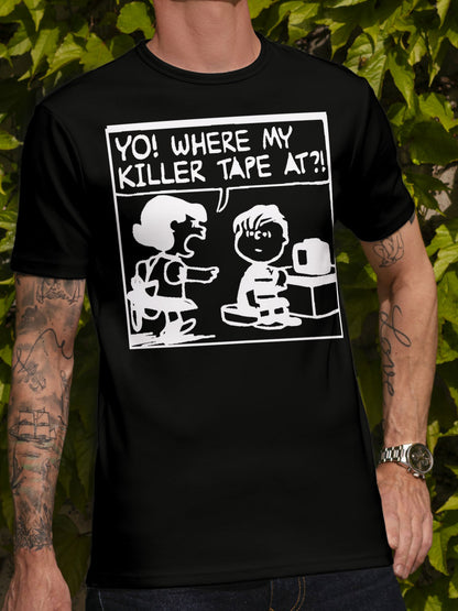 Yo! Where My Killer Tape At?! Wu-Tang Inspired Peanuts Shirt