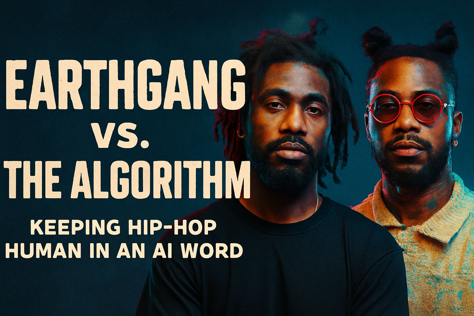 EarthGang vs. the Algorithm: Keeping Hip-Hop Human in an AI World