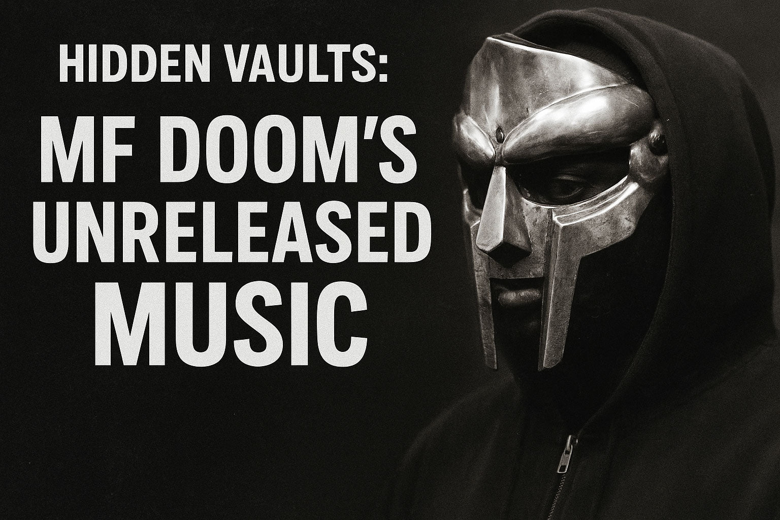 MF DOOM Vaults Open: Unreleased DOOMSTARKS & Studio Snippets Emerge