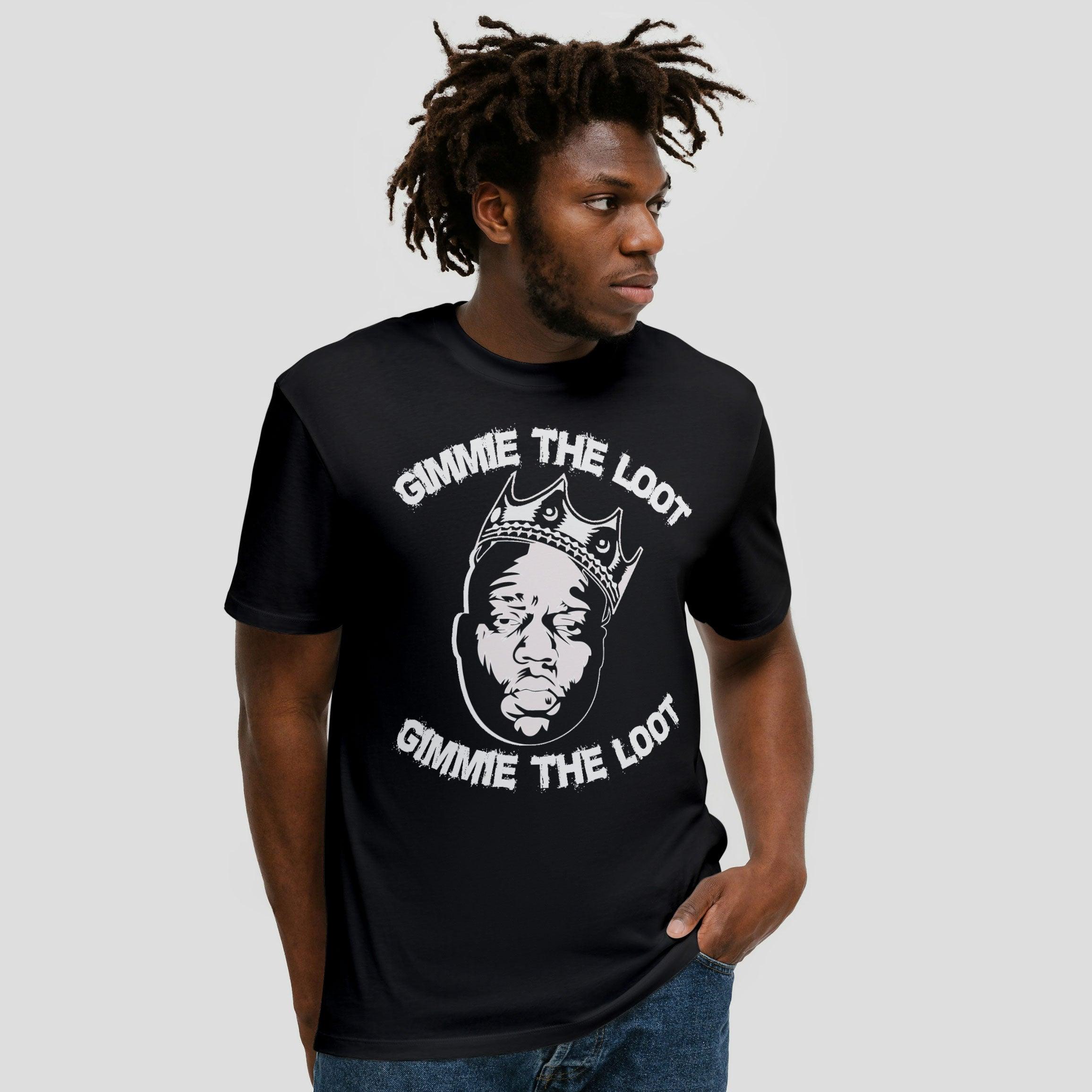 Gimme The Loot Tee – Hip-Hop Tribute Streetwear