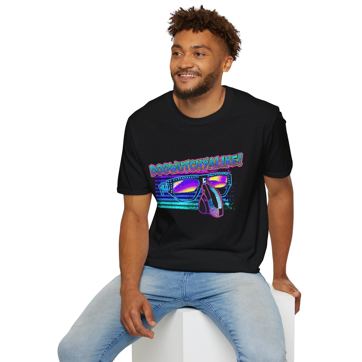 Doowutchyalike T-Shirt | Retro 80s Graphic Tee & Hip-Hop Streetwear | OMFnG