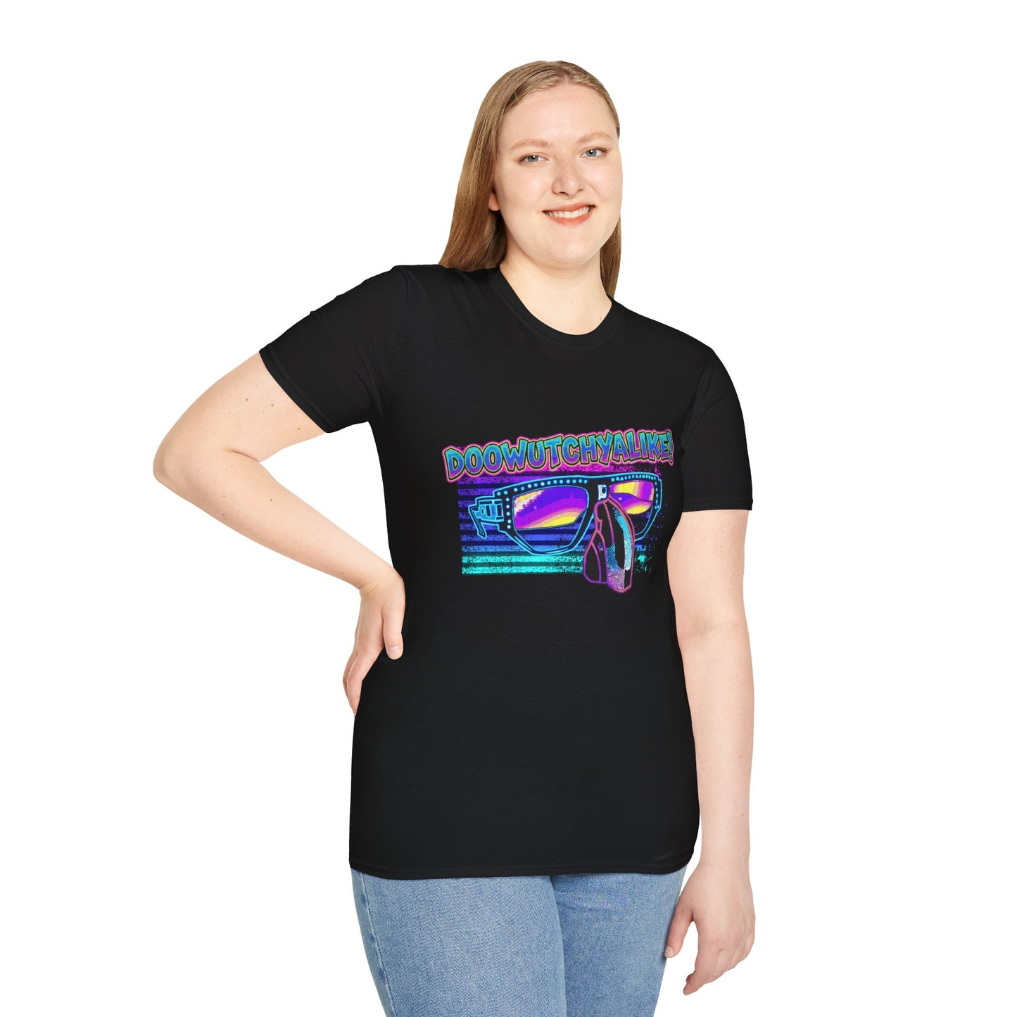 Doowutchyalike T-Shirt | Retro 80s Graphic Tee & Hip-Hop Streetwear | OMFnG