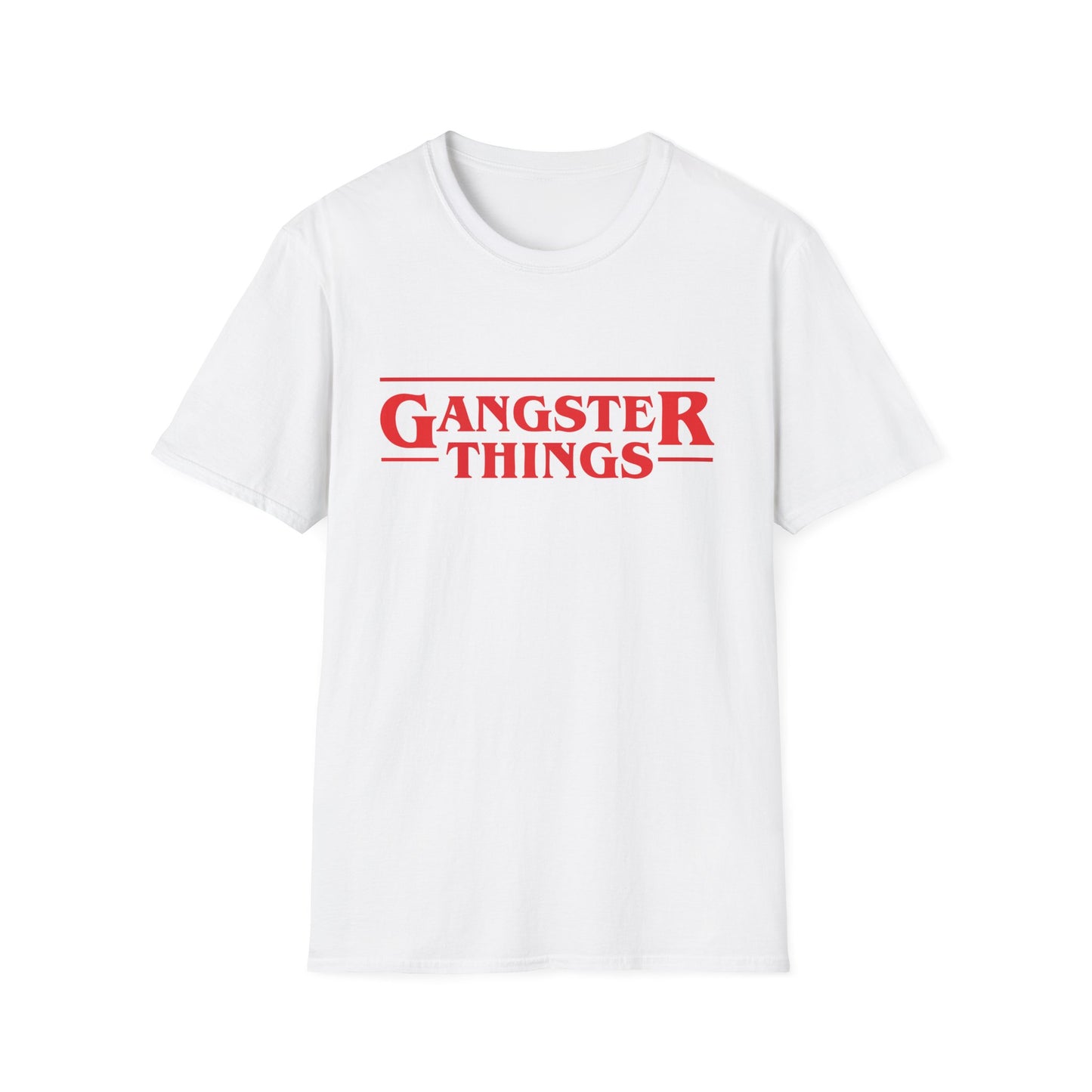 Gangster Things T-Shirt — Retro Red Logo Tee