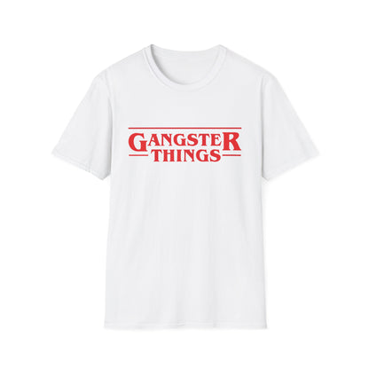 Gangster Things T-Shirt — Retro Red Logo Tee