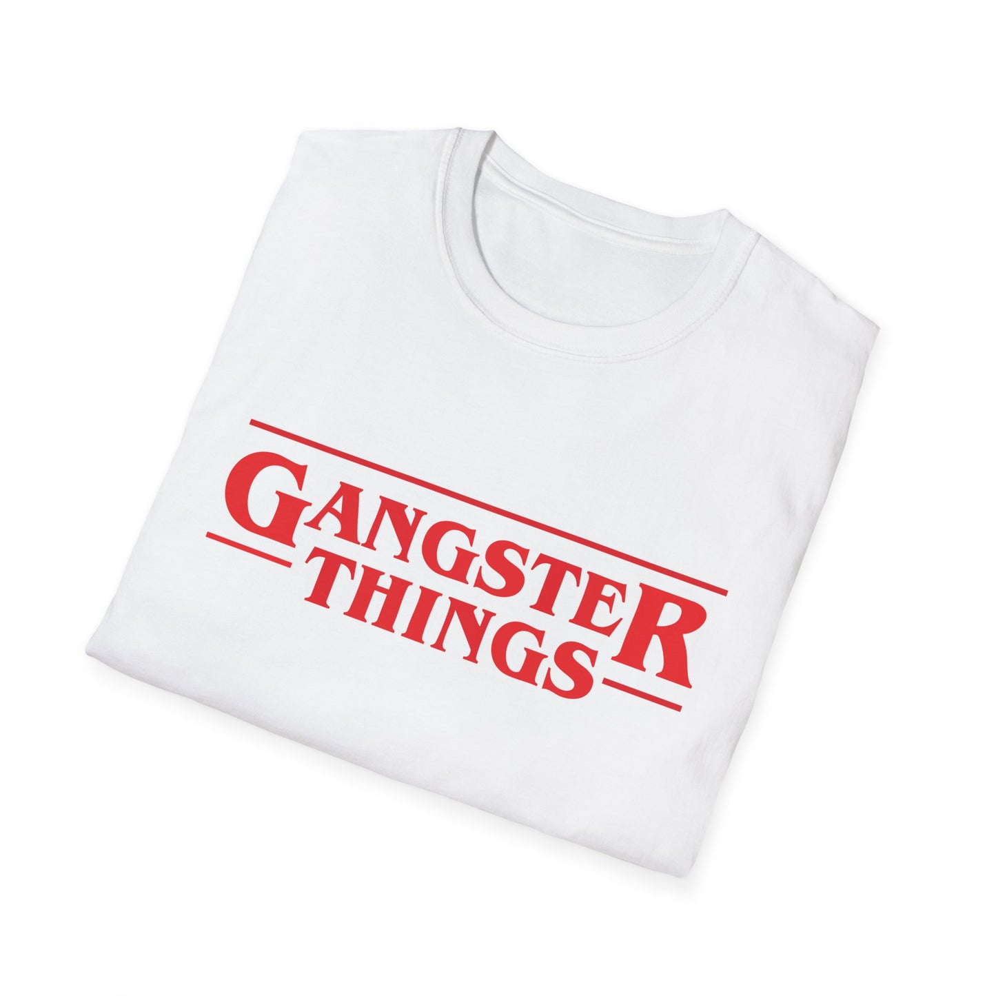 Gangster Things T-Shirt — Retro Red Logo Tee