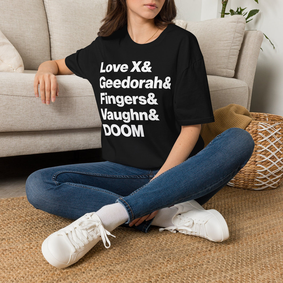 DOOM T-Shirt | Love X, Geedorah, Fingers & Vaughn