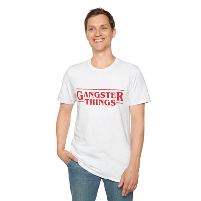 Gangster Things T-Shirt — Retro Red Logo Tee