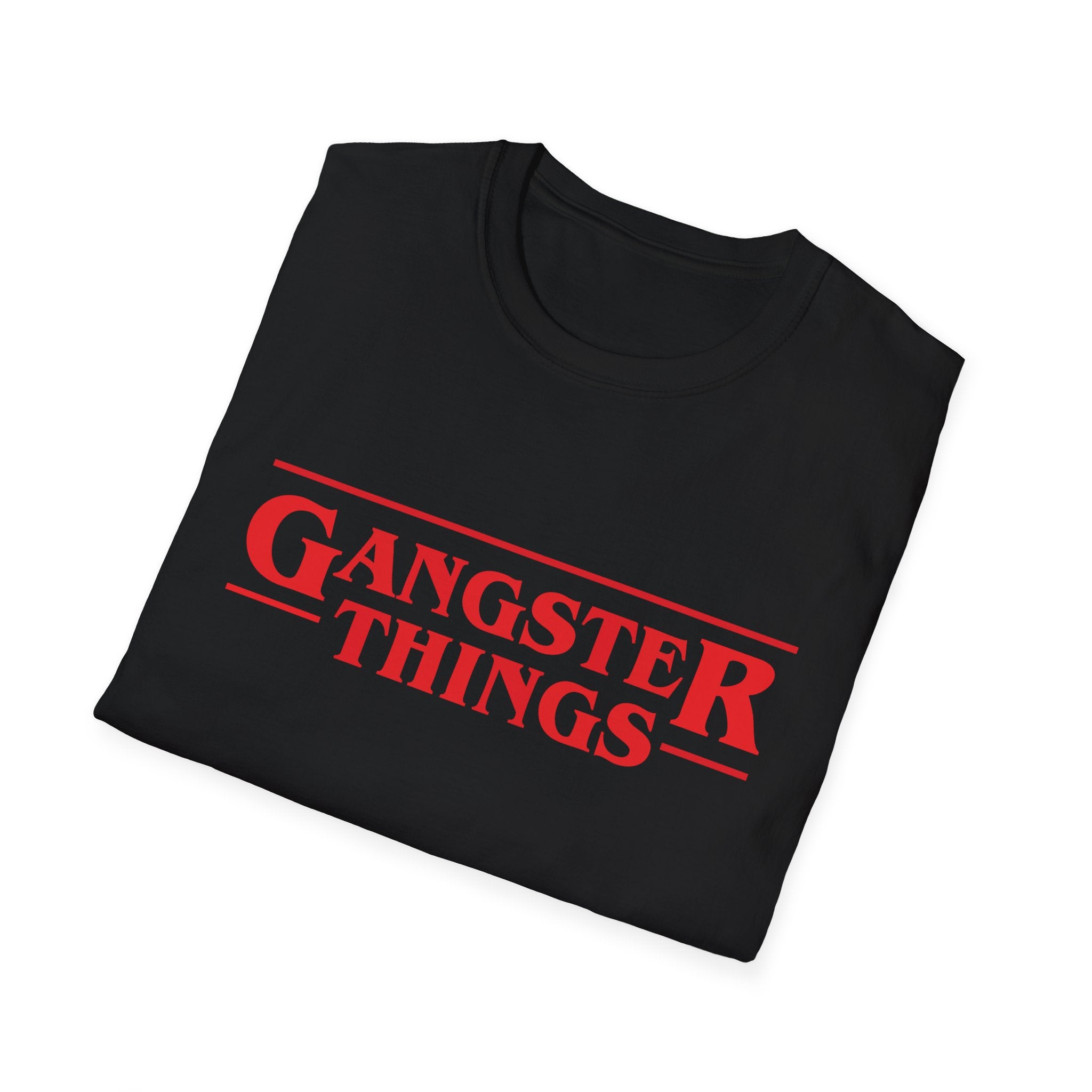 Gangster Things T-Shirt — Retro Red Logo Tee