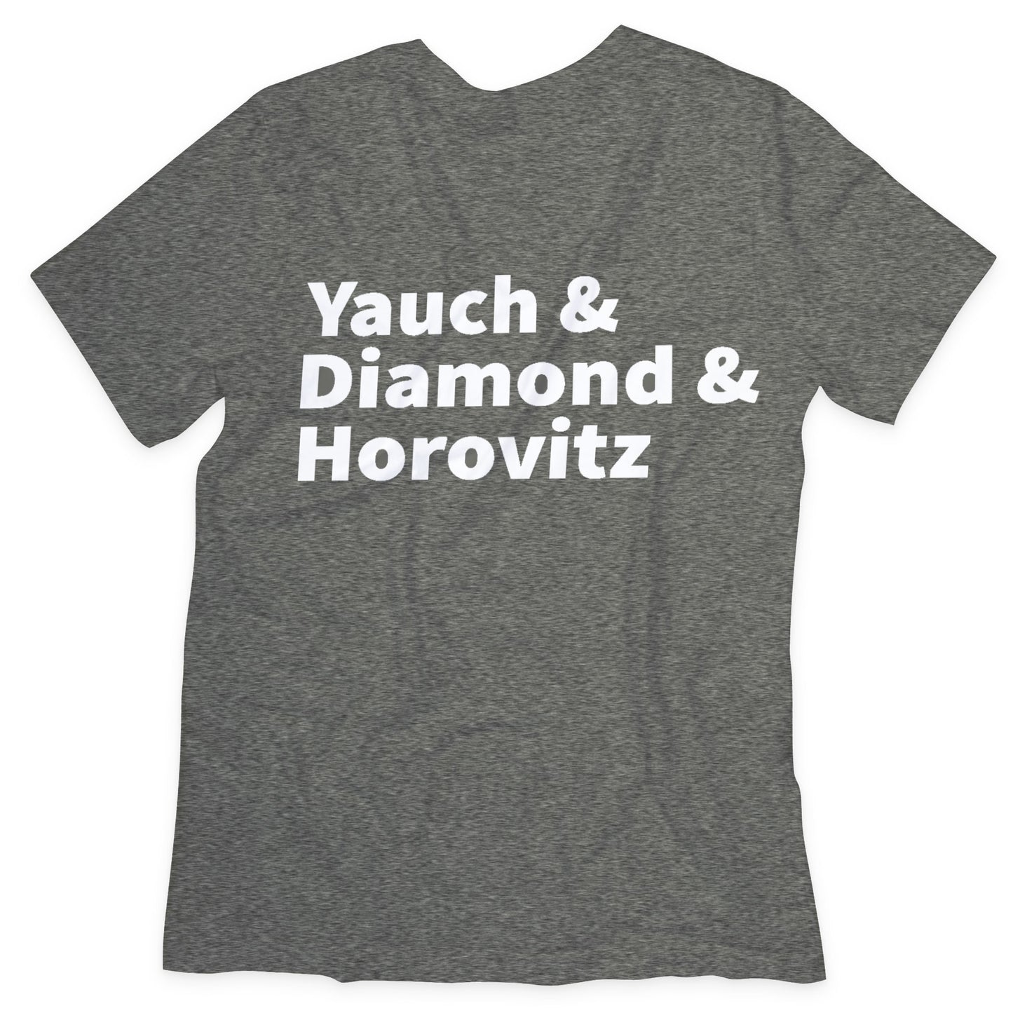 Yauch & Diamond & Horovitz (Beastie Boys) Dark Heather Gray Shirt