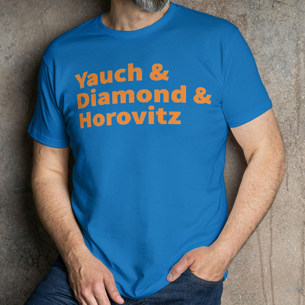 Old School Combo - Yauch, Diamond, and Horovitz (Beastie Boys) Tee, as well as a Dilla, Premier, Pete Rock, Prince Paul, and RZA Tee - OMFnG Tee's