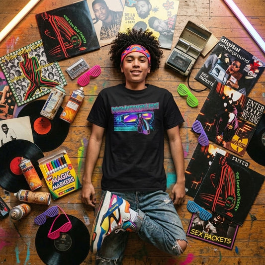 Doowutchyalike T-Shirt | Retro 80s Graphic Tee & Hip-Hop Streetwear | OMFnG