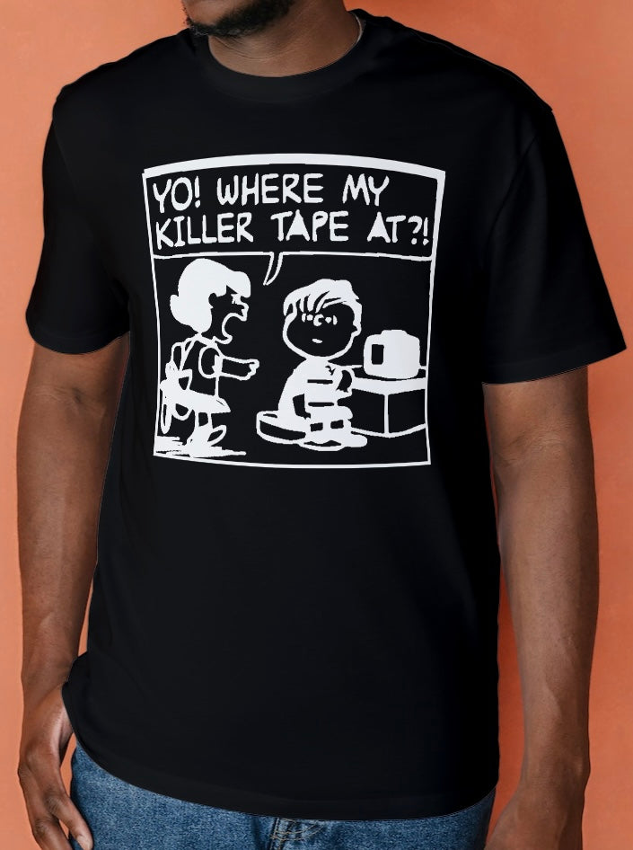 Yo! Where My Killer Tape At?! Wu-Tang Inspired Peanuts Shirt