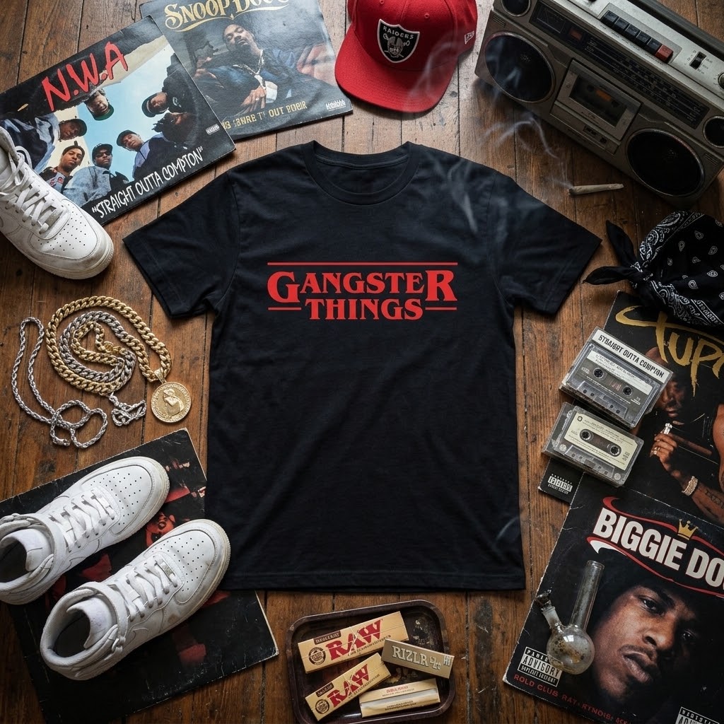 Gangster Things Graphic Tee