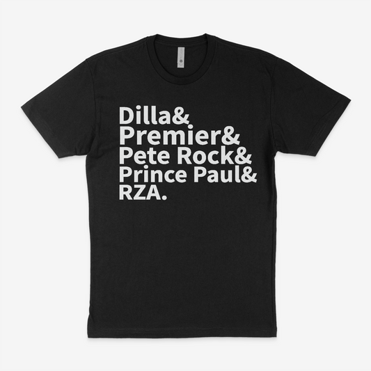 Dilla & Premier & Pete Rock & Prince Paul & RZA Shirt