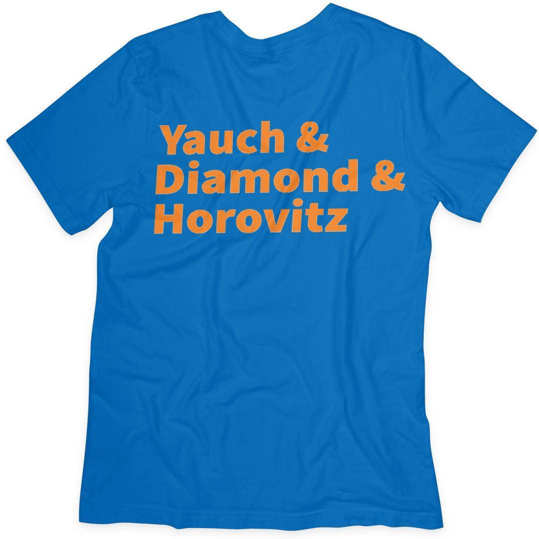 Old School Combo - Yauch, Diamond, and Horovitz (Beastie Boys) Tee, as well as a Dilla, Premier, Pete Rock, Prince Paul, and RZA Tee - OMFnG Tee's