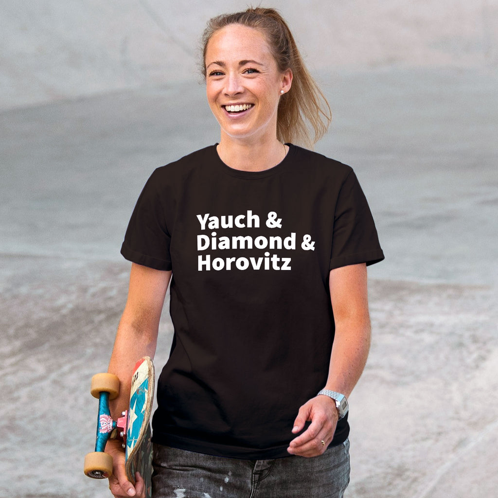 Yauch, Diamond, Horovitz – Classic Hip-Hop Graphic Tee