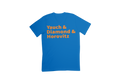 Yauch • Diamond • Horovitz Tee — Knicks Colors (Blue & Orange)