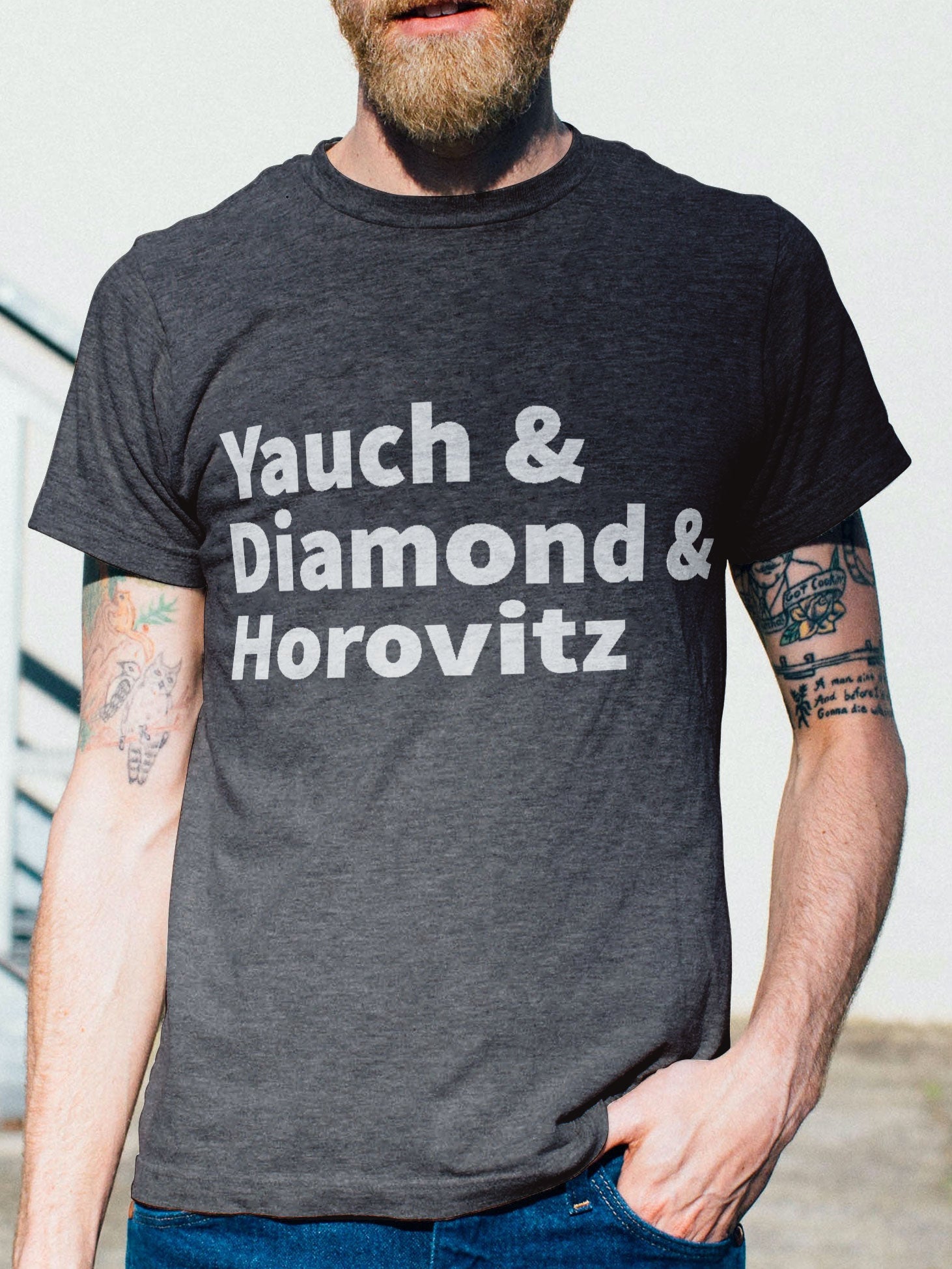 Yauch & Diamond & Horovitz (Beastie Boys) Tee - OMFnG Tee's