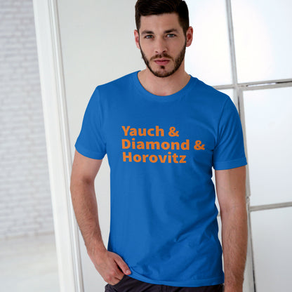 Yauch • Diamond • Horovitz Tee New York Knicks Colors (Blue & Orange) Tee